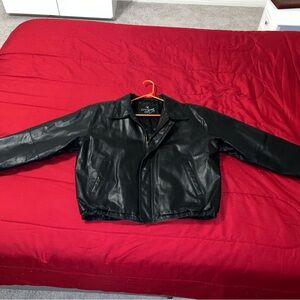 Caribou Creek Black Leather Jacket